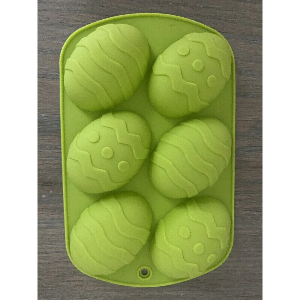 Easter Egg Bunny Cake Baking Fondant Chocolate Gummy Silicone Mold Set of 4